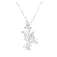 Collana Damiata Gioielli Donna in Lega metallica Zircone CL583B - CL583B